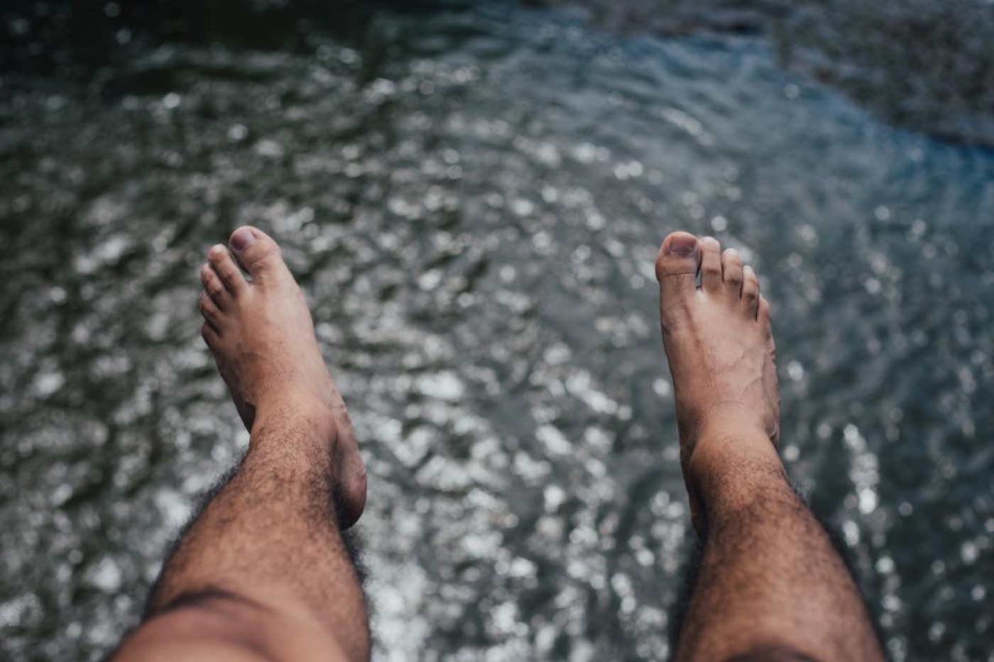 Foot and heel close-up